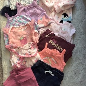 Set of 11 pair of baby clothes never worn